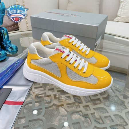 PRADA AMERICA'S CUP SNEAKERS GOLD SLIVER - PA007