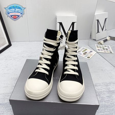 RICK OWENS HIGH-TOP BLACK - RO005