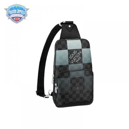avenue sling bag white damier graphite giant lmb044