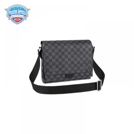 flap messenger damier graphite canvas lmb035