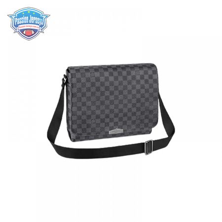 district mm damier graphite canvas lmb029