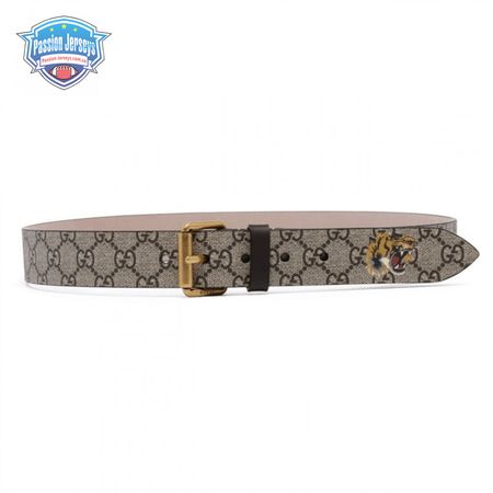 GUCCI TIGER PRINT GG SUPREME BELT - B40