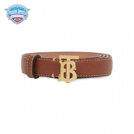 BURBERRY MONOGRAM MOTIF BUCKLE BELT - B32