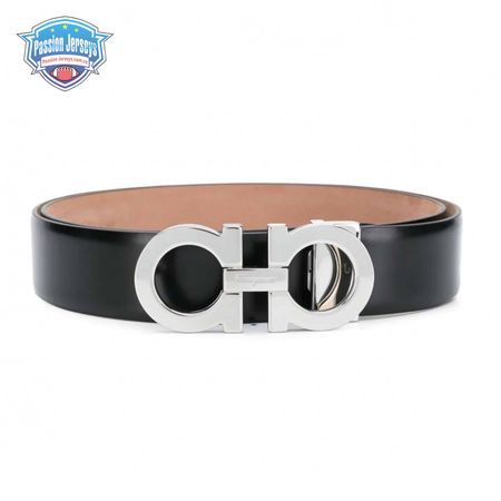 SALVATORE FERRAGAMO DOUBLE GANCIO BELT - B28