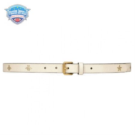 GUCCI BELT WITH BEES AND STARS PRINT - B34