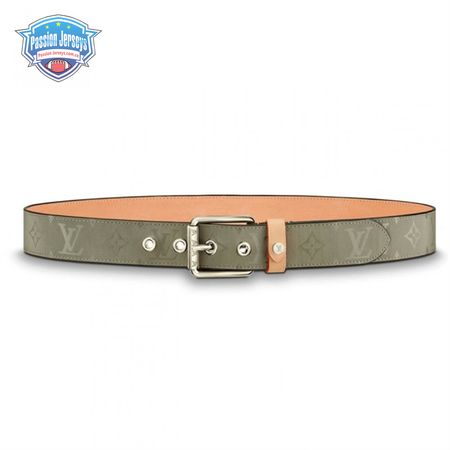 belt voyager monogram 35mm grey - b148