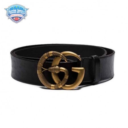 GUCCI DOUBLE G SNAKE BUCKLE BELT - B1