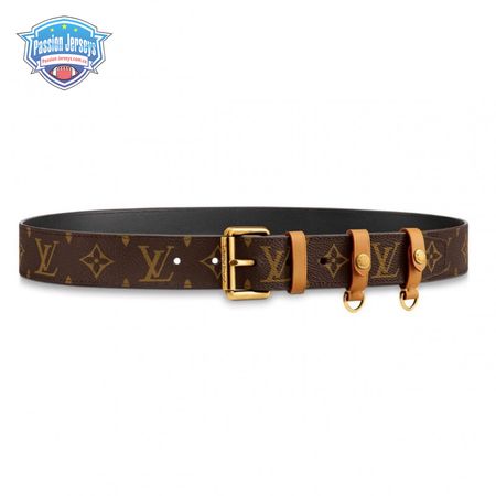 signature belt monogram 35mm brown - b112