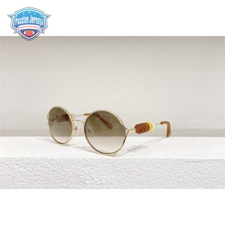 chole classic embellished bead sunglasses