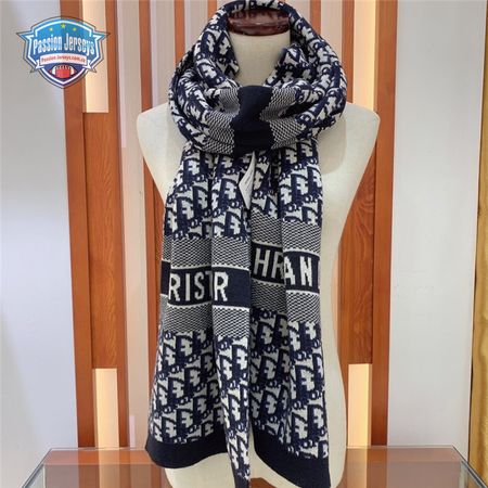 dior cashmere oblique print scarfs