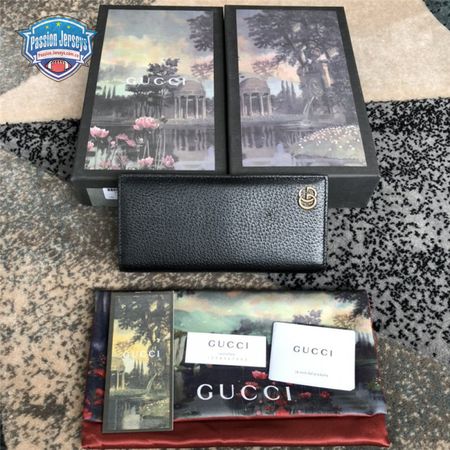 gucci mens wallet black
