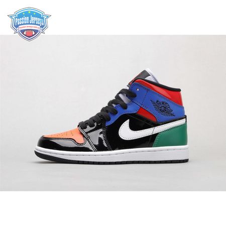 Air Jordan 1 Mid Multi Patent Unisex