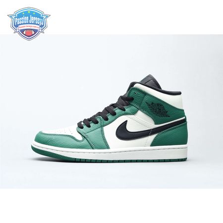 Air Jordan 1 Mid Pine Green Unisex
