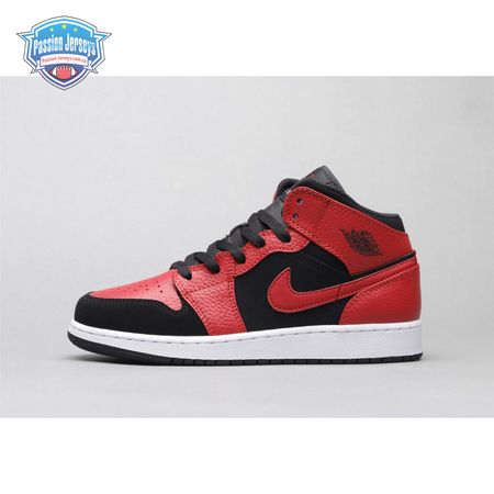 Air Jordan 1 Mid Reverse Bred 36-46