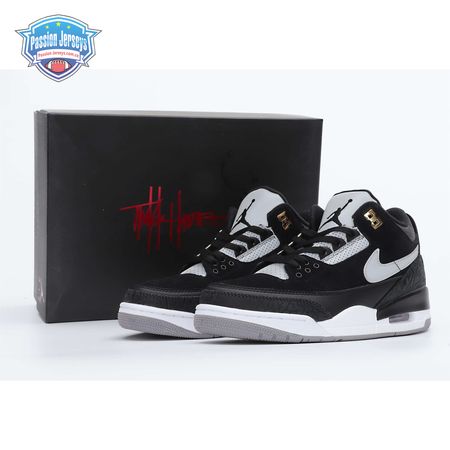 Air Jordan 3 Retro Tinker Black Cement Gold Men's