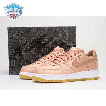 Nike CLOT x Air Force 1(Gold Silk) Unisex