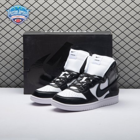 Nike Dunk High AMBUSH Black White Unisex