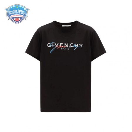 GIVENCHY RAINBOW SIGNATURE COTTON T-SHIRT - GVC4