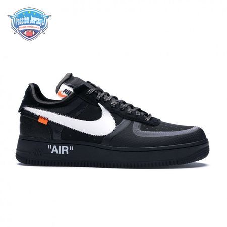 Off-White x Air Force 1 Low 'Black' Men's