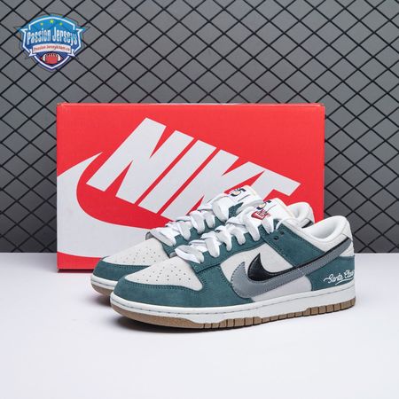 Nike SB Dunk Low Grey Green Black DO9457-110 Unisex