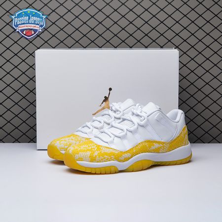 Jordan 11 Retro Low Tour Yellow Snakeskin AH7860-107 Women's