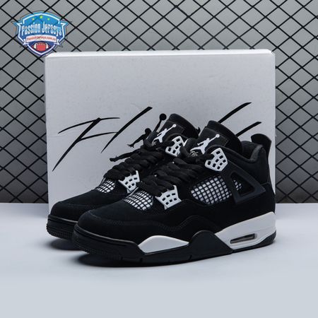 Air Jordan 4 Retro White Thunder FQ8138 001 Unisex