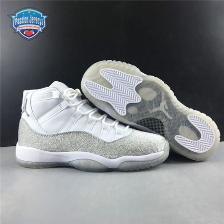Jordan 11 Retro White Metallic Silver AR0715-100 Unisex