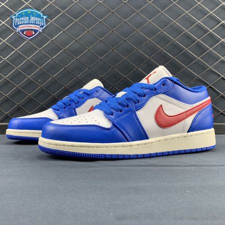 Jordan 1 Low Sport Blue Gym Red DC0774-416 Unisex
