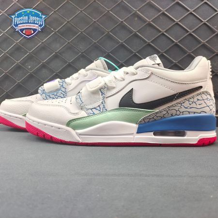 Jordan Legacy 312 Low Easter White Valerian Blue DV9127-101 Unisex