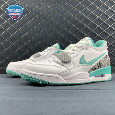 Jordan Legacy 312 Low White Turquois CD7069-130 Unisex