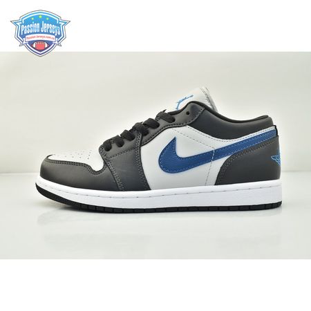 Jordan 1 Low Anthracite Industrial Blue Unisex