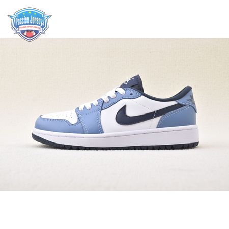 Jordan 1 Low Golf White Aegean Storm DD9315-115 Unisex