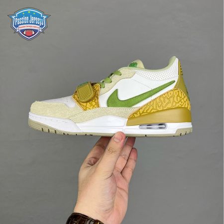Jordan Legacy 312 Low Golden Moss Alligator DX9260-001 Unisex