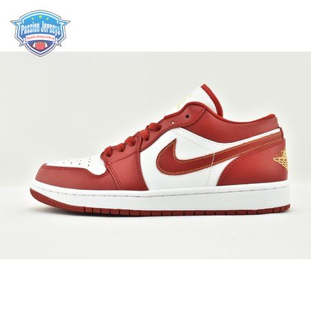 Jordan 1 Low Cardinal Red 553558-607 Unisex