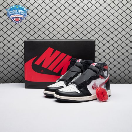 Jordan 1 Retro High Black Gym Red Men's