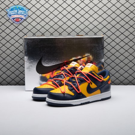 Off-White x Dunk Low 'University Gold' Unisex