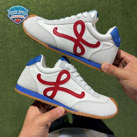 LOEWE Flow Runner White,Red and Blue