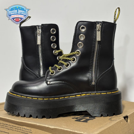 Dr.Martens Jadon Platform Boot Black Smooth Leather