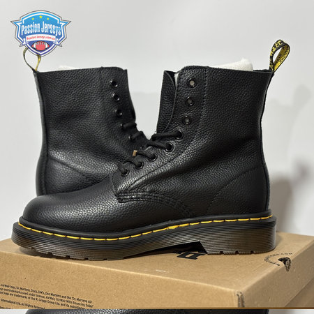 Dr.Martens Jadon Pebbled Leather Boot Black