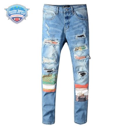 Amiri Design Jeans Blue