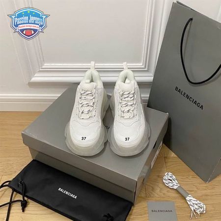 BALENCIAGA MEN'S TRIPLE S SNEAKER CLEAR SOLE - BB191