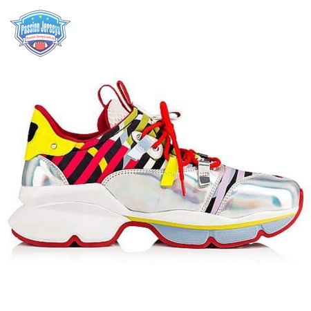 CHRISTIAN LOUBOUTIN RED- RUNNER SNEAKER - CL56
