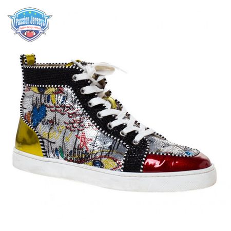 CHRISTIAN LOUBOUTIN HIGH TOP SNEAKER - CL68
