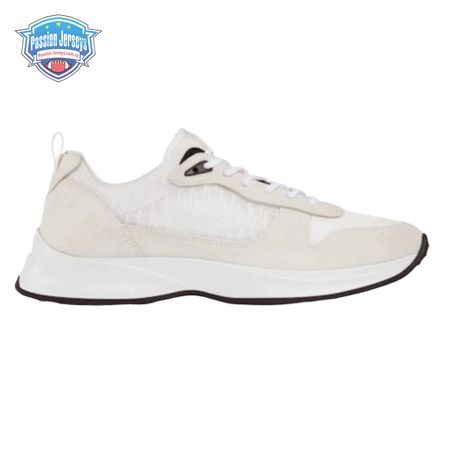 DIOR B25 OBLIQUE WHITE SUEDE RUNNER - CD38
