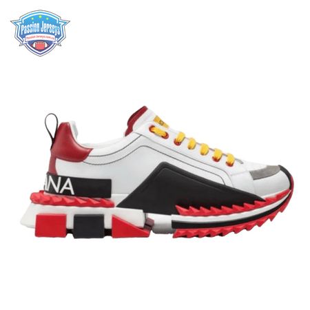 DOLCE & GABBANA SUPER KING MULTICOLOR SNEAKERS - DG39