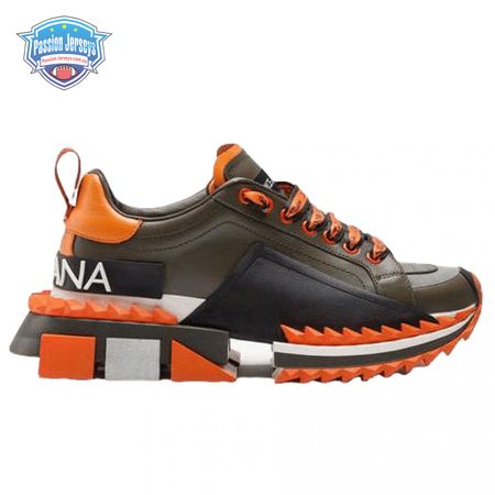 DOLCE & GABBANA SUPER QUEEN MULTICOLOR SNEAKERS - DG34