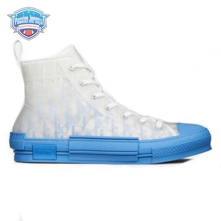 B23 HIGH-TOP SNEAKER WITH GRADIENT BLUE DIOR OBLIQUE CANVAS