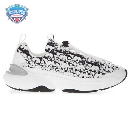 DIOR B24 CANNAGE MOTIF BLACK SNEAKER - CD21