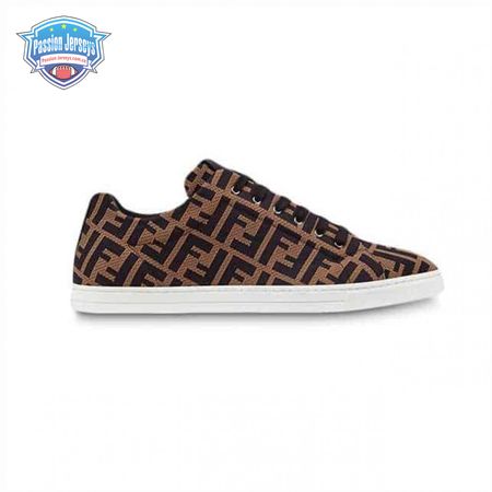 FENDI FF MOTIF MESH SNEAKERS - FD15