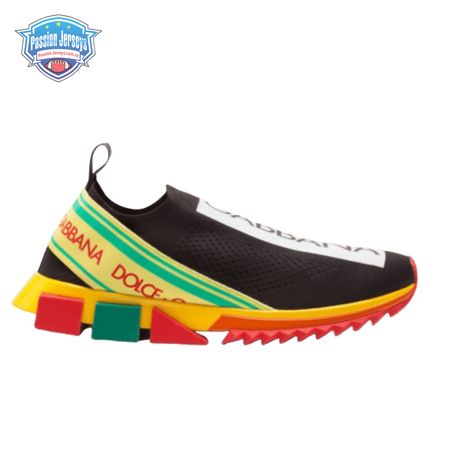 DOLCE & GABBANA STRETCH MESH SORRENTO SNEAKERS WITH LOGO - DG47